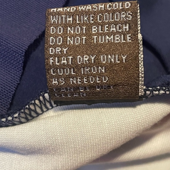 J.Mclaughlin Ross Pant Navy Green Gold Regimental Plaid Women’s Size 2 NWT - Picture 5 of 5